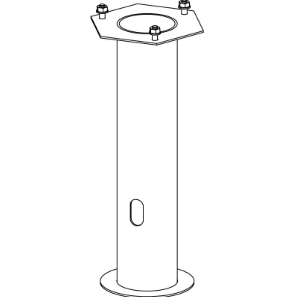 Lampa wisząca Ice 115 Alfa 2xE27 LED Metal Srebrny