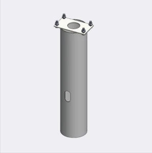 Lampa wisząca Ice 114 Alfa 1xE27 LED Metal Srebrny