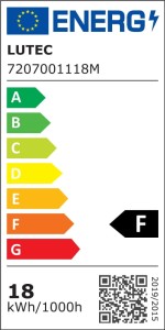 Słupek oświetleniowy Lutec Conroy 7207001118 IP54 1xLED Aluminium Szary.