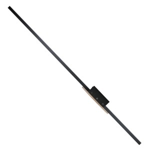 Kinkiet JAVA TK Lighting 1xLED 24W czarny nowoczesny.