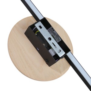 Kinkiet JAVA TK Lighting 1xLED 24W z drewna i metalu.