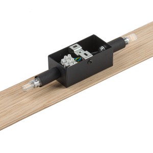 Kinkiet TAVOLA TK Lighting 2xG9 6W na drewnianej podstawie.