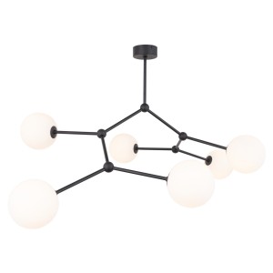 Lampa sufitowa FAIRY TK Lighting 6xG9 6W Szkło Biały nowoczesna.