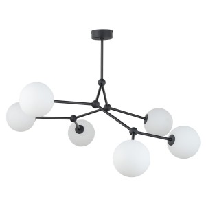 Lampa sufitowa FAIRY TK Lighting 6xG9 6W Szkło Biały.