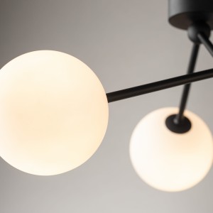 Lampa sufitowa FAIRY TK Lighting 3xG9 6W Szkło Biały szczegół zbliżenie