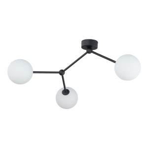 Lampa sufitowa FAIRY TK Lighting 3xG9 6W, biały szklany klosz.