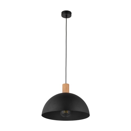 Lampa wisząca OSLO 4852 TK Lighting 1xE27 15W Metal Czarny