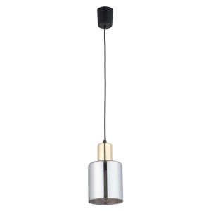 Lampa wisząca SIERRA 6661 TK Lighting 1xE27 15W Szkło Graphite