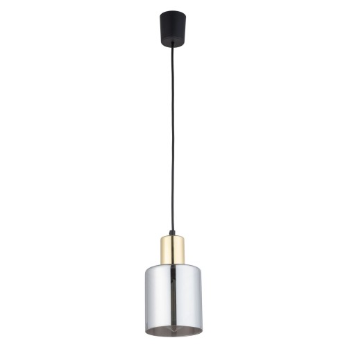 Lampa wisząca SIERRA 6661 TK Lighting 1xE27 15W Szkło Graphite