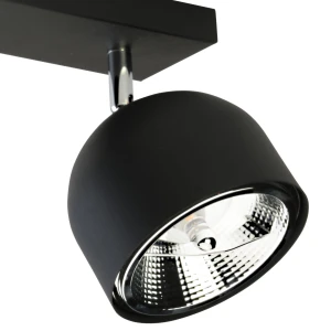Lampa sufitowa ALTEA TK Lighting 2xGU10 12W czarna.
