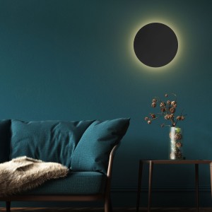Elegancki Kinkiet LUNA TK Lighting 6xG9 6W na ścianie w nowoczesnym wnętrzu.