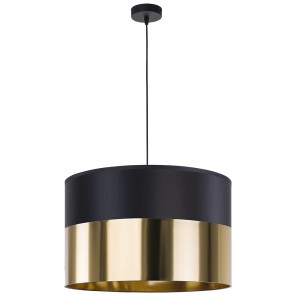 Lampa wisząca LONDYN TK Lighting 1xE27 15W czarno-złota.