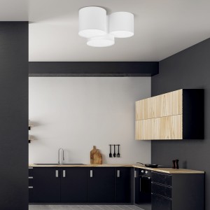 Lampa sufitowa MONA TK Lighting 3xE27 15W w nowoczesnej kuchni