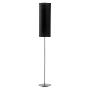 Lampa podłogowa LUNETA 5228 TK Lighting 1xE27 15W Tkanina Czarny