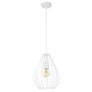 Lampa wisząca BRYLANT 2223 TK Lighting 1xE27 15W Metal Biały