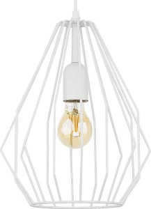 Lampa wisząca BRYLANT TK Lighting 1xE27 15W Metal Biały.