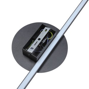 Kinkiet JAVA TK Lighting 1xLED 24W widok z góry na mechanizm.