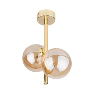 Lampa sufitowa ESTERA TK Lighting 2xG9 6W Szkło Biały.