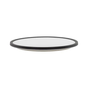 Plafon Aqua Large TK Lighting LED 45W Czarny widok z boku.