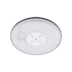 Plafon Aqua Medium TK Lighting LED 36W Czarny, widok od spodu.