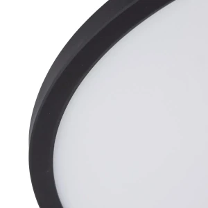Plafon Aqua Small TK Lighting LED 24W Czarny z bliska.