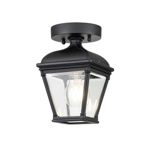 Latarnia wisząca Bayview BAYVIEW-PORCH-BK Elstead Lighting 1x60 W E27 Czarny