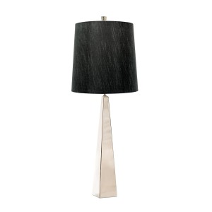 Lampa stołowa Ascent ASCENT-TL-PN-BK Elstead Lighting 1x60 W E27 Polerowany nikiel