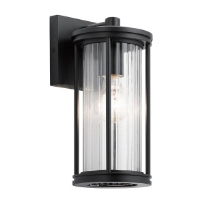 Mała latarnia naścienna Barras KL-BARRAS2-S-BK Elstead Lighting 1x40 W E27 Czarny