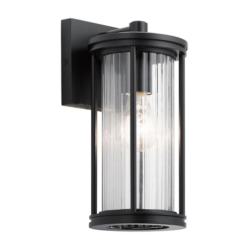 Mała latarnia naścienna Barras KL-BARRAS2-S-BK Elstead Lighting 1x40 W E27 Czarny