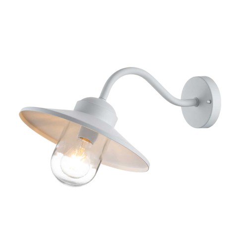 Latarnia naścienna Klampenborg KLAMPENBORG-WHT Elstead Lighting 1x60 W E27 Biały