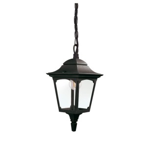 Mała latarnia wisząca Chapel Mini CPM9-BLACK Elstead Lighting 1x60 W E27 Czarny