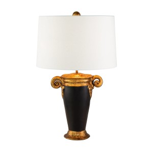 Lampa stołowa Gallier FB-GALLIER-TL Elstead Lighting 1x60 W E27 Czarny/Złoty