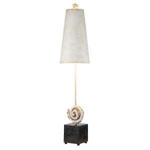 Lampa stołowa Swirl FB-SWIRL-TL Elstead Lighting 1x60 W E27 Biały/Czarny