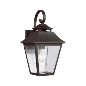 Średnia latarnia naścienna Galena FE-GALENA2-M-SBL Elstead Lighting 1x60 W E27  Ciemnobrązowy