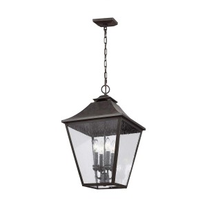 Latarnia wisząca Galena FE-GALENA8-XL-SBL Elstead Lighting 4x40 W E14 Ciemnobrązowy