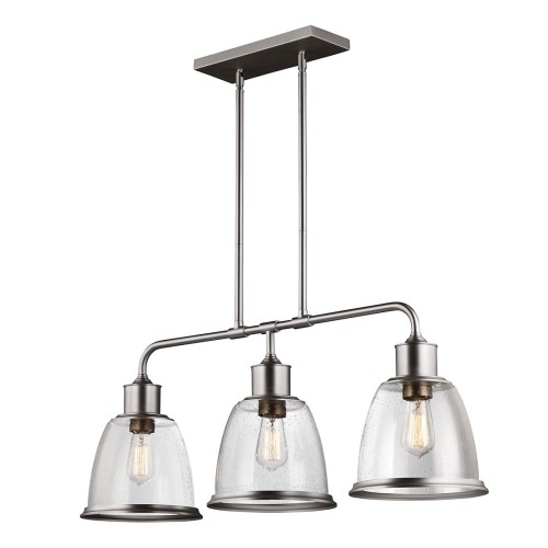 Lampa wisząca Hobson FE-HOBSON-3P-SN Elstead Lighting 3x60 W E27 Satynowy nikiel