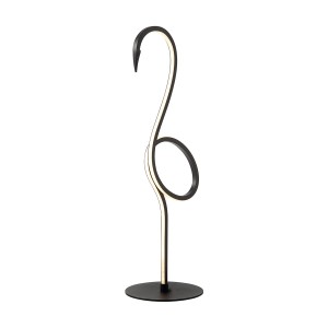 Lampa stołowa LED Flamingo FLAMINGO-TL-BLK Elstead Lighting 1x6 W LED Wbudowany LED Czarny