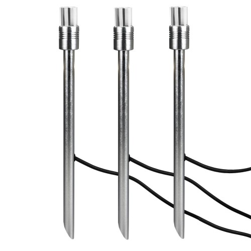 Zestaw akcesoriów Garden Zone Ambleside  GZCC-AMBLE-3S Elstead Lighting 3x6 x 0,1 Wbudowany LED Aluminium anodowane