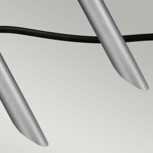 Zestaw akcesoriów Garden Zone Ambleside Elstead Lighting aluminiowe kotwy z przewodem.