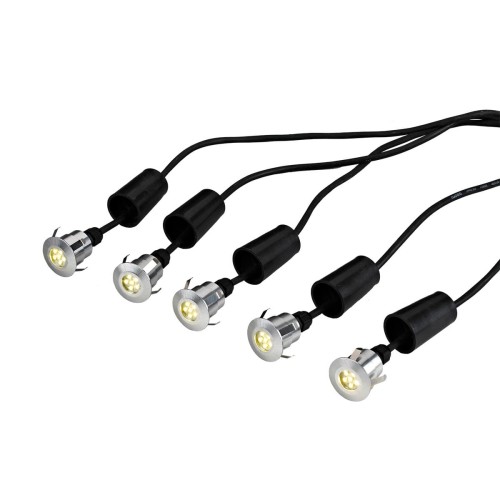 Lampa punktowa Derwent  GZCC-DERWENT-5 Elstead Lighting 5x6 x 0,1 Wbudowany LED Aluminium anodowane