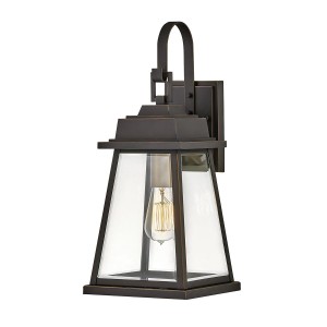 Średnia latarnia naścienna Bainbridge HK-BAINBRIDGE-M-OZ Elstead Lighting 1x60 W E27 Olejowany brąz