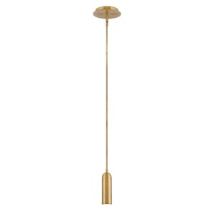 Mała lampa wisząca LED Dax HK-DAX-MP-HB Elstead Lighting 1x8 W LED Wbudowany LED Stary mosiądz