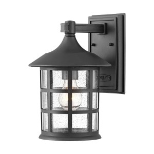 Średnia latarnia naścienna Freeport HK-FREEPORT2-M-TBK Elstead Lighting 1x40 W E27 Teksturowana czerń