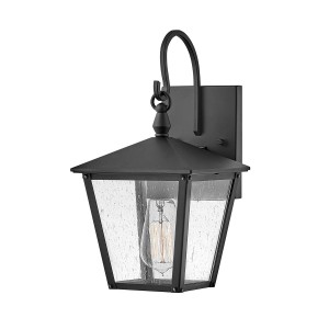 Mała latarnia naścienna Huntersfield HK-HUNTERSFIELD2-S-BK Elstead Lighting 1x60 W E27 Czarny
