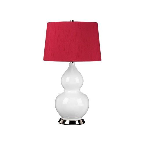 Lampa stołowa Isla ISLA-PN-TL-RED Elstead Lighting 1x60 W E27 Polerowany nikiel