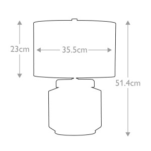 Lampa stołowa Luga Elstead Lighting 1x60 W E27 Polerowany nikiel Przezroczyste szkło Jasne drewno wymiary