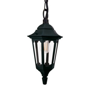 Latarnia wisząca Parish PR9-BLACK Elstead Lighting 1x60 W E27 Czarny