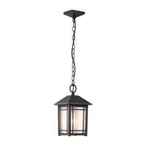 Średnia latarnia wisząca Cedar Point QZ-CEDAR-POINT8-M-BK Elstead Lighting 1x60 W E27 Czarny