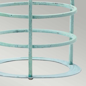 Klatka zabezpieczająca na klosz Elstead Lighting Grynszpan.