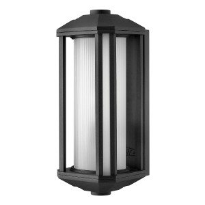 Średnia latarnia naścienna Castelle QN-CASTELLE-M-BLK Quintiesse 1x60 W E27 Czarny